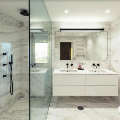 marble bathroom