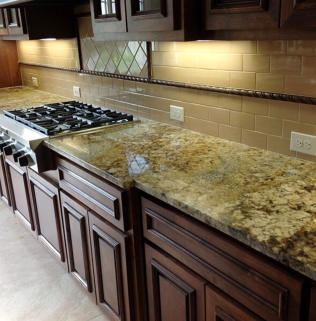 beautiful granite kitchen