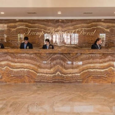 custom bookmatch at Trump Nation Doral