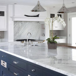 veined quartz kitchen